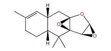 Furodysinin bis-beta-epoxide